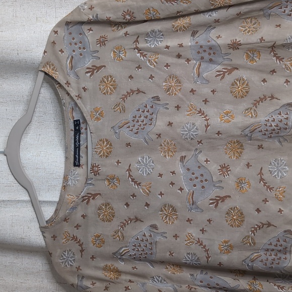 Gudrun Sjoden Limited Edition Cotton Ghoda Dress Size XL - Picture 3 of 8